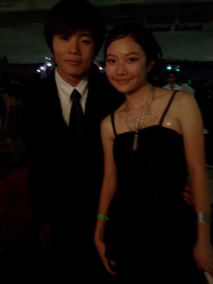 We first met at Rowland High School. Our first Homecoming together! :)