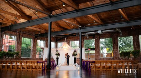 An Over-the-Top Wedding at the Foundry at Puritan Mill in Atlanta, Georgia