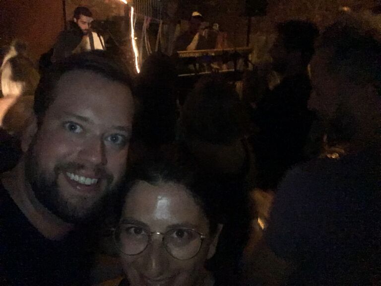 Our second pudding show - this time i knew what was going on.