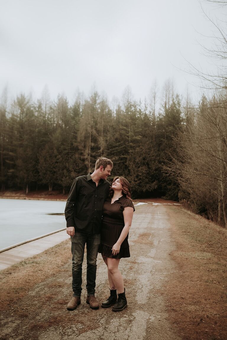 Outdoor ceremony held at 2:30PM