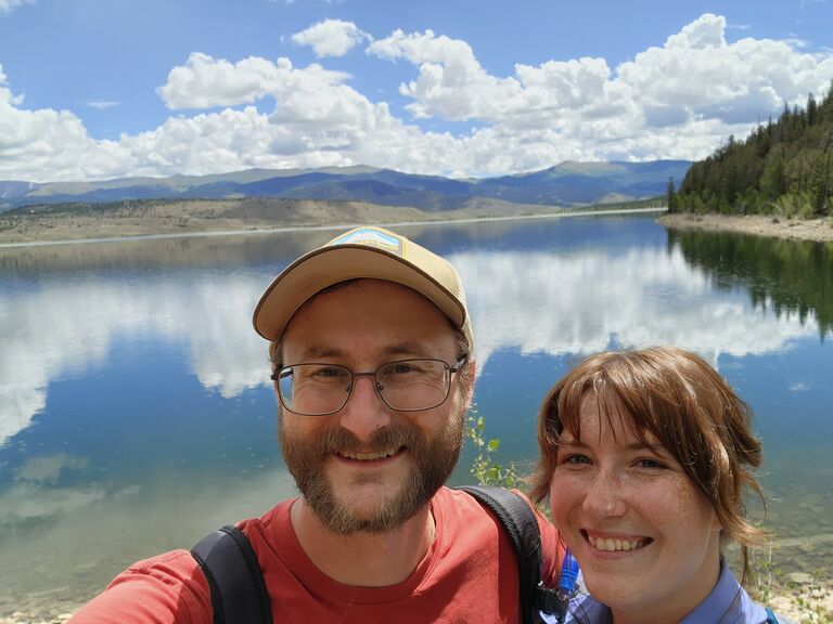 A year and a half later, Jake and Kristen expanded their love of traveling together with a trip to Colorado. They flew into Denver and road tripped around the state. They visited Rocky Mountain National Park and many cities along their way. 