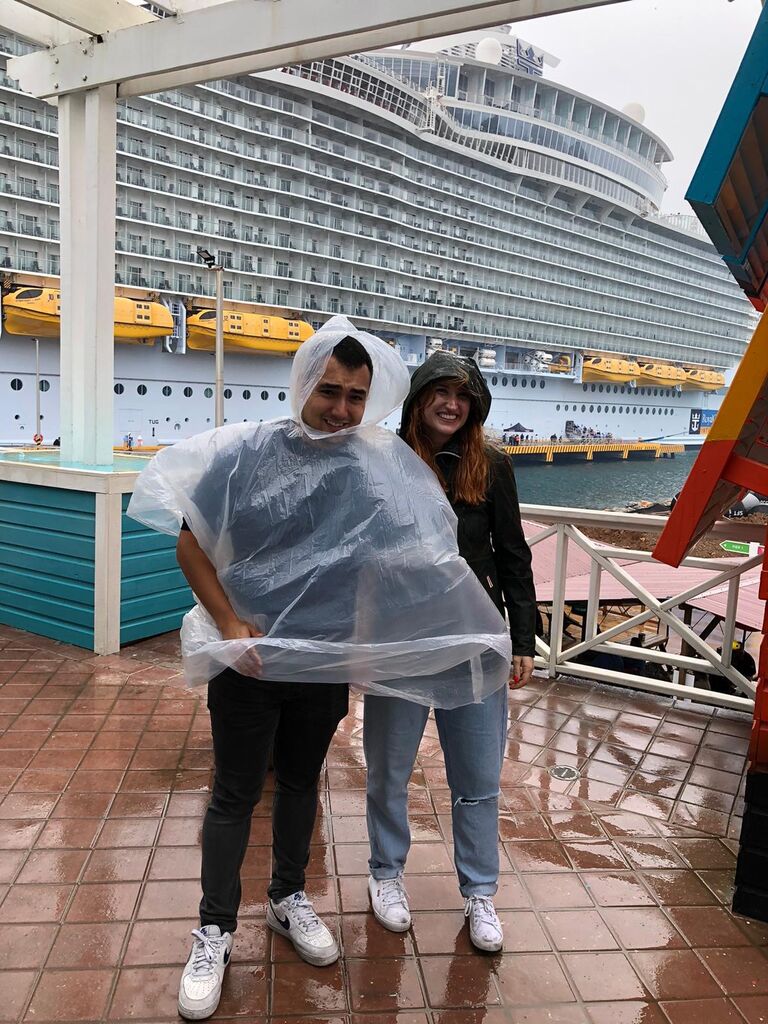 First trip to the Caribbean (in a hurricane)