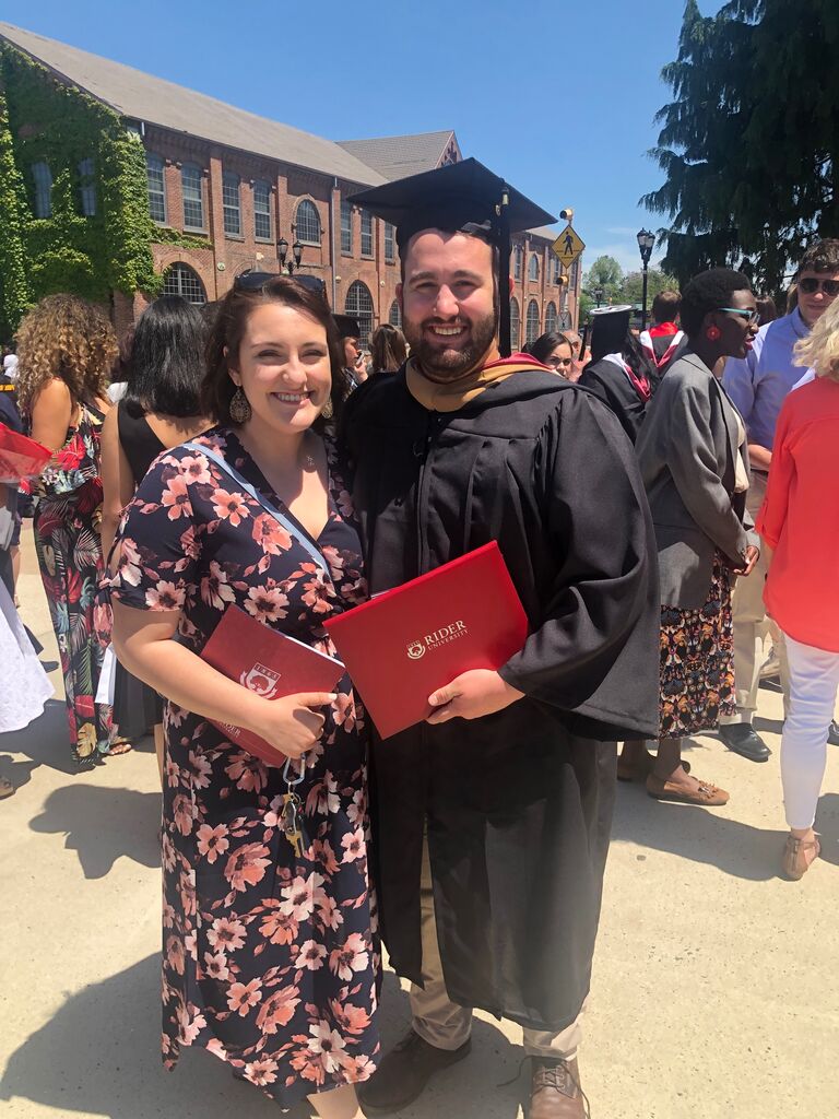Zack graduated! Go Broncs!