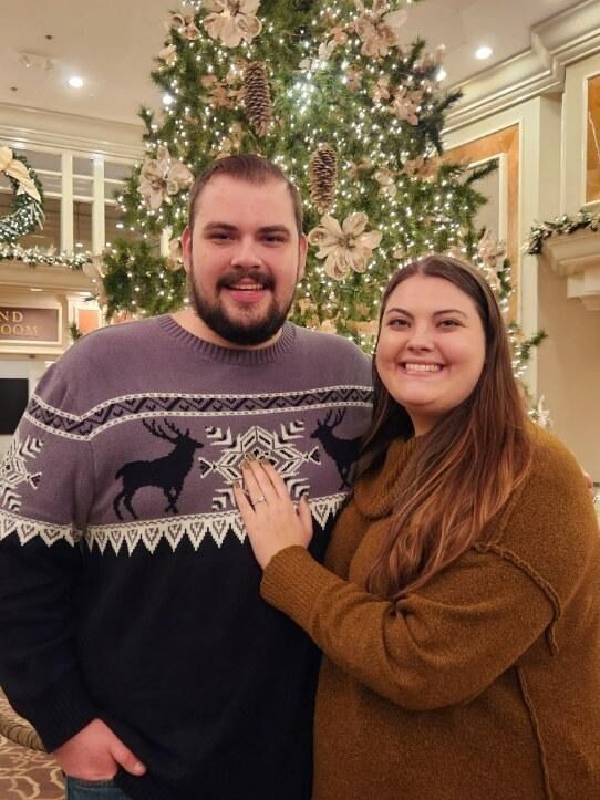 First Christmas engaged!