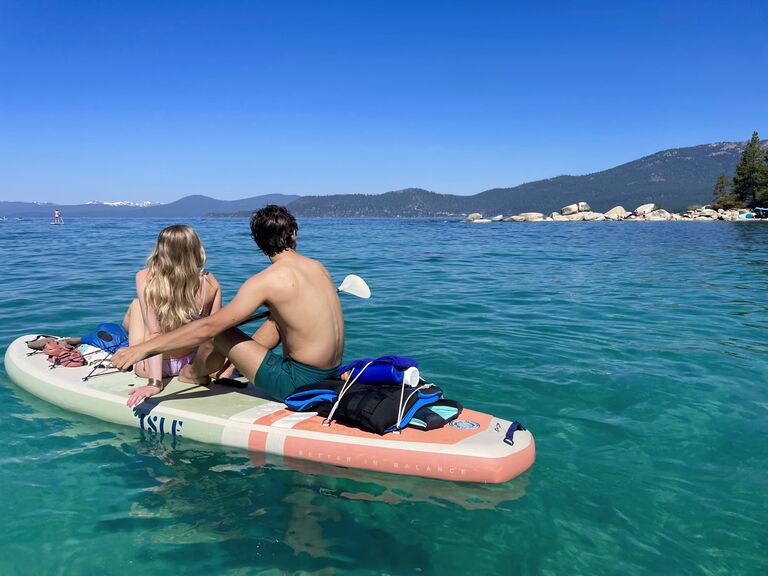 ...they paddleboard...