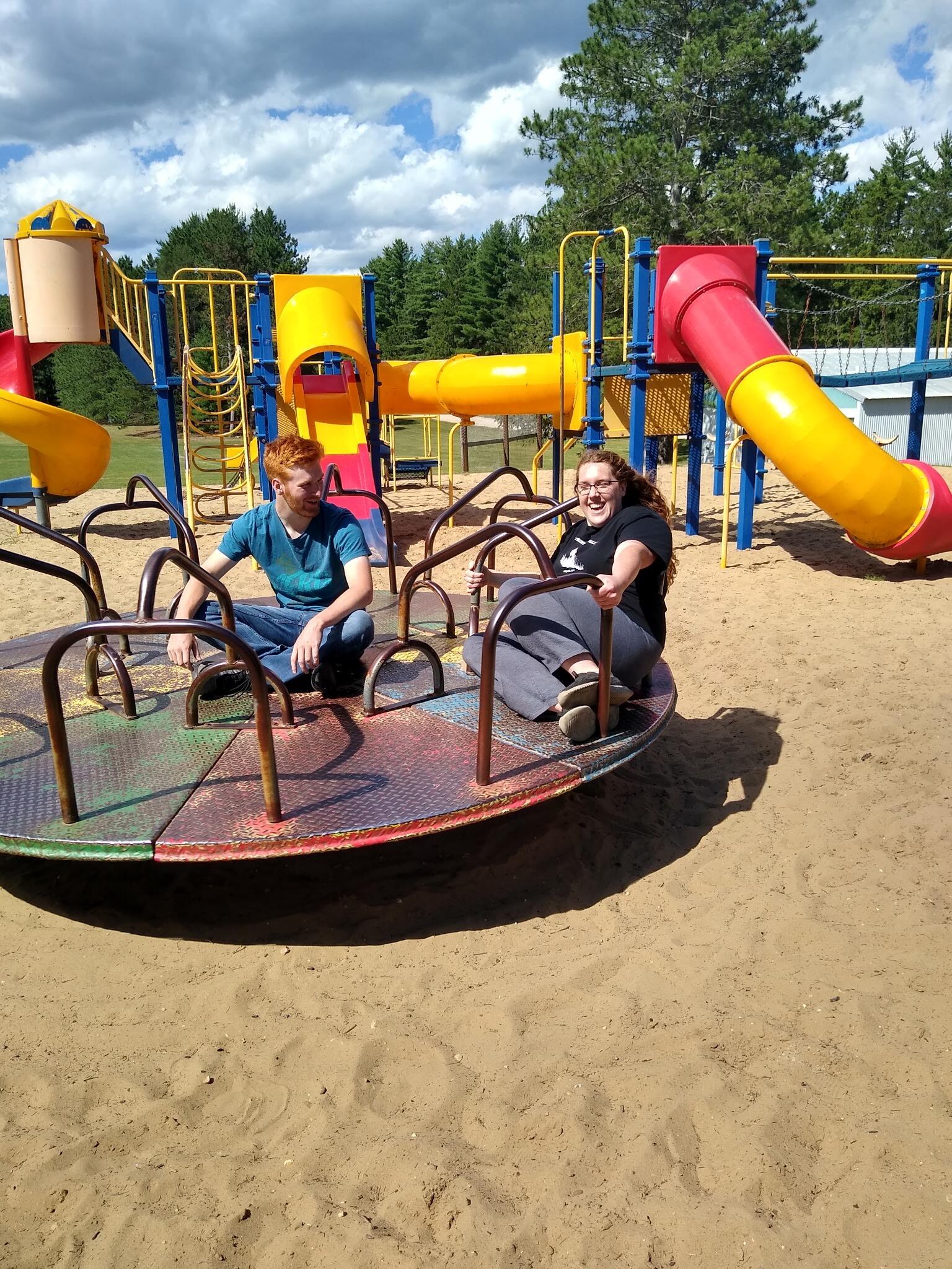 David and Allison reconnected became fast friends while working at Camp Fairwood as counselors. 