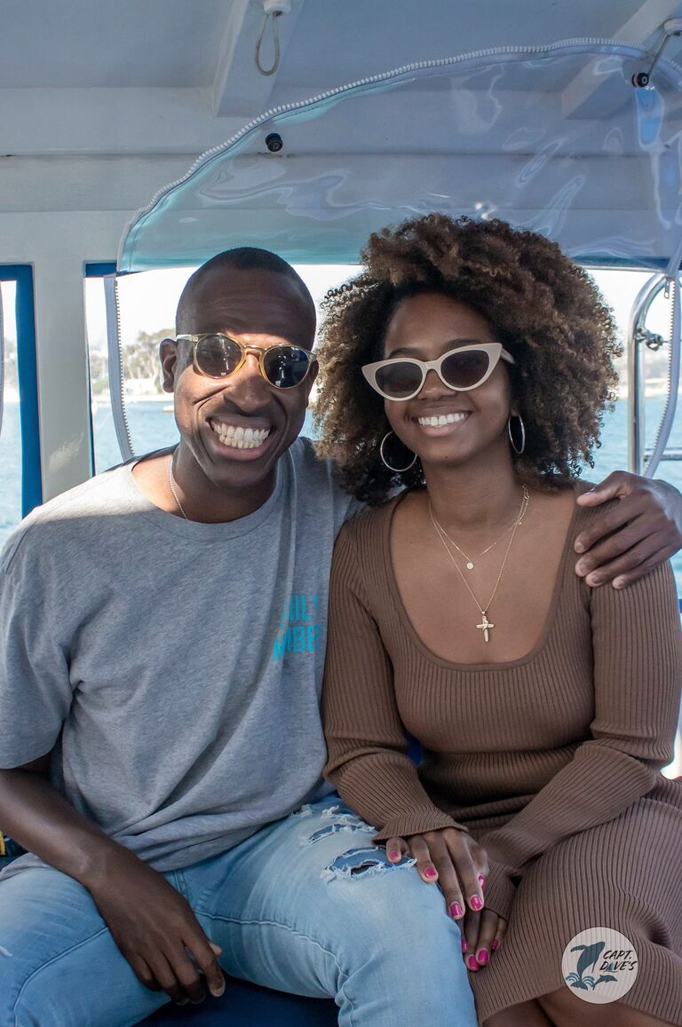 Zaheed took Ayrin on their first official date to go whale watching in Dana Point, CA. It was very romantic, and they had so much fun enjoying each other's company. You would think they were already dating, huh?