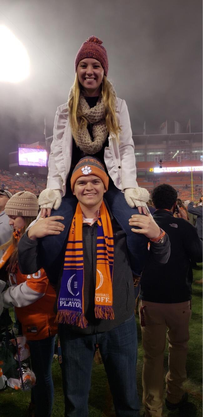 Clemson vs Gamecocks 
Tigers win 56 - 35!
