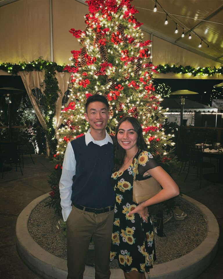 After dating for a couple of months and meeting each other's families, we decided to become an official "boyfriend and girlfriend" over a date at Farmhouse in Corona Del Mar.