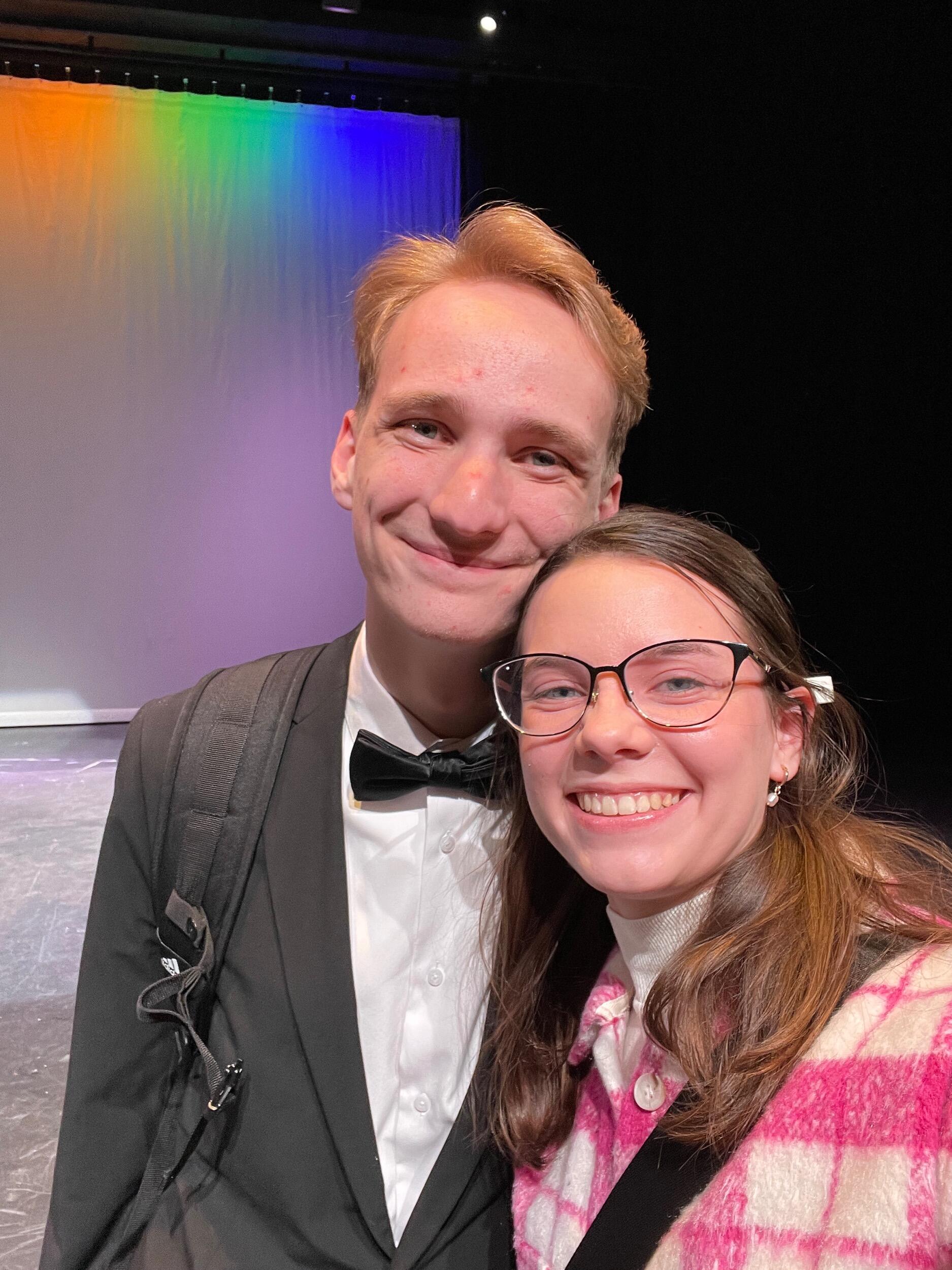 Will's first band concert as a student teacher, which also happened to be on Maggie's birthday. She didn't mind, there's nothing we love more than getting to support each other in what we love doing!