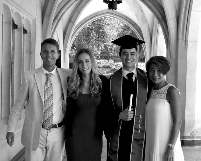 Henry's graduation at UCLA