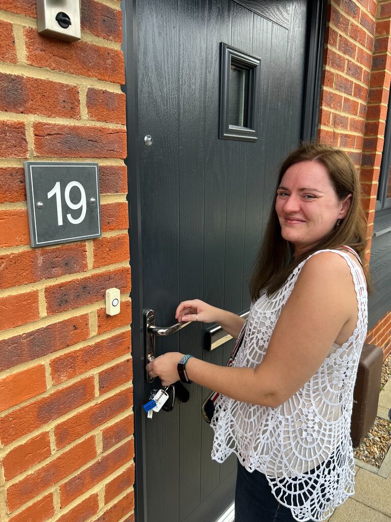 Emily gets her key!