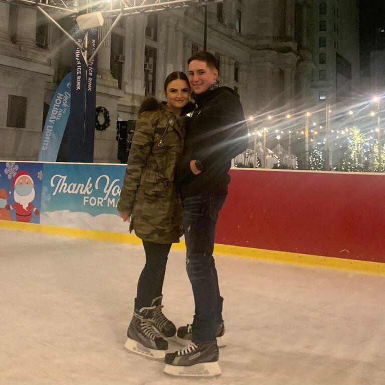 One of our first dates together!