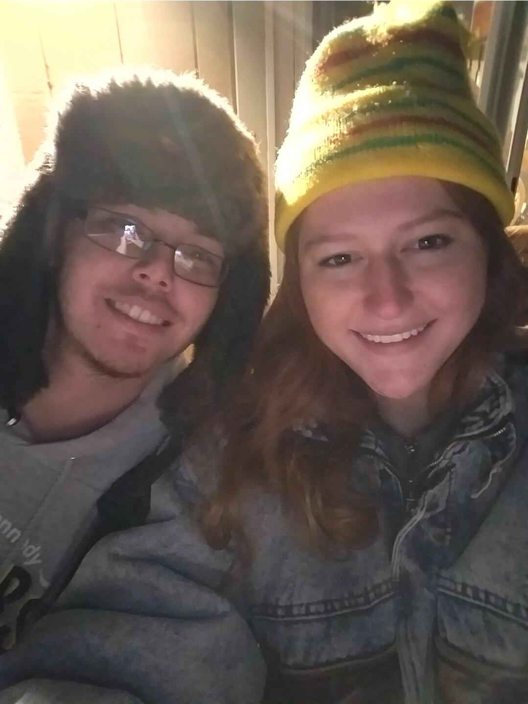 Cabin trip as a new couple!