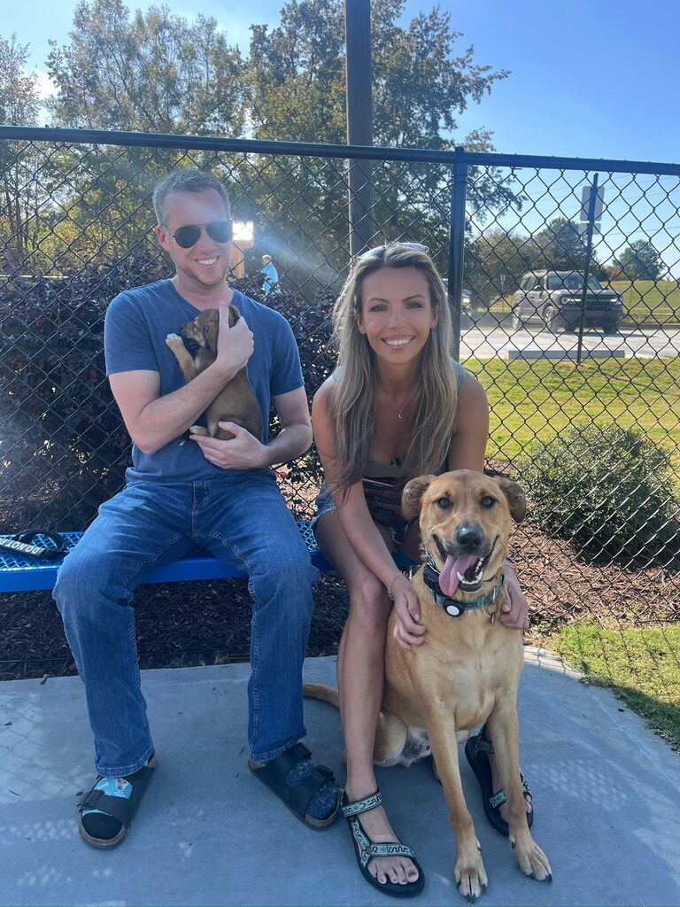 The day our family expanded with the addition of Kosmo bringing us all so much love.