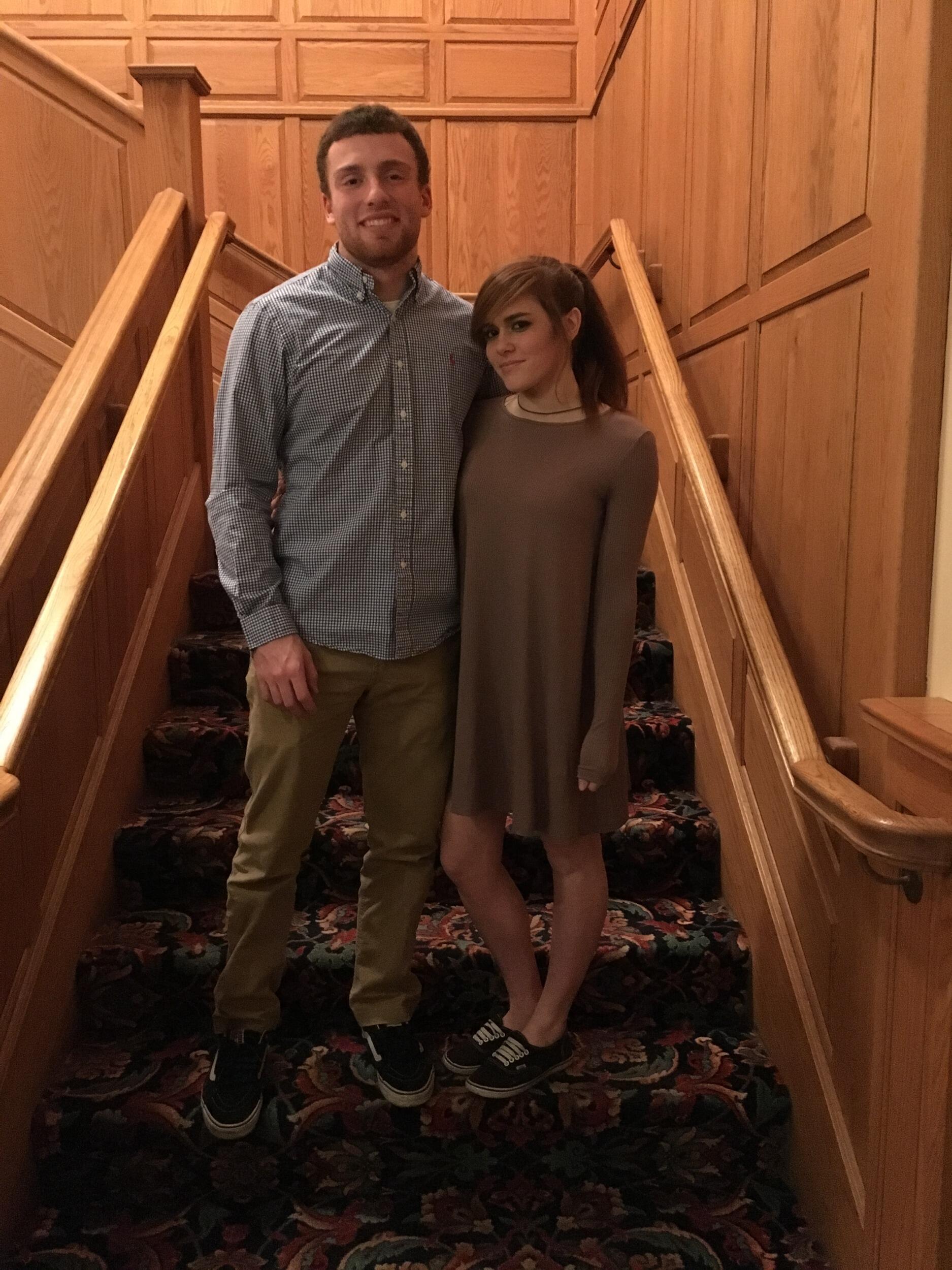 Walker and Kaylee first met in high school. 