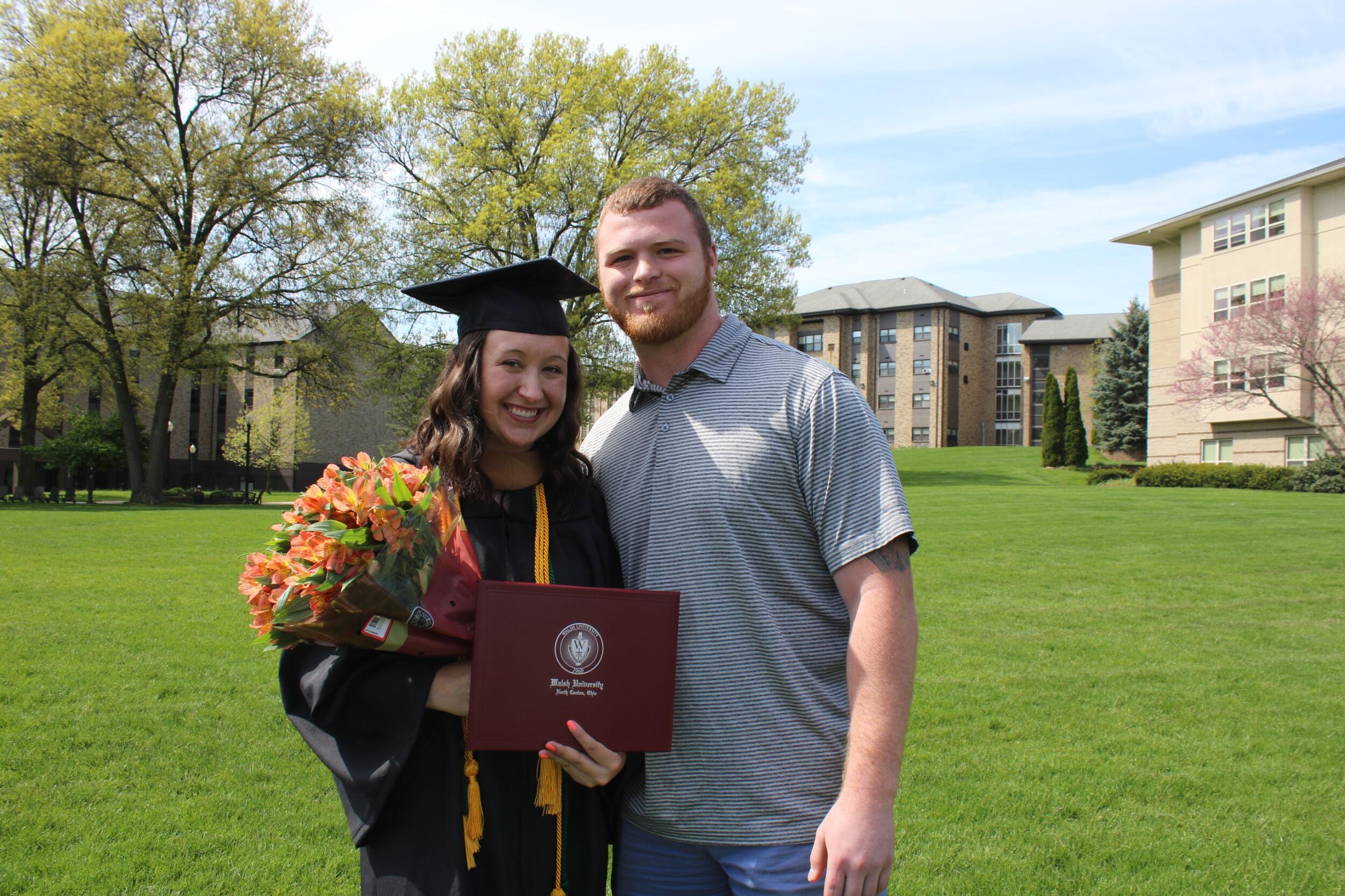 Lauren graduated from Walsh University
