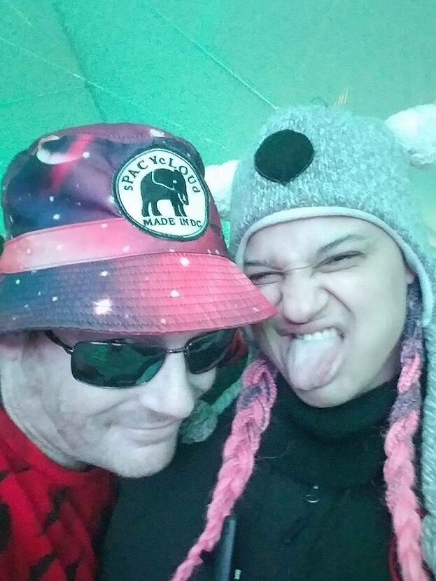 Our crazy story starting. We made things official.We can play while I work sometimes. Bringing in the New Year at Laser Disco. Baltimore, MD