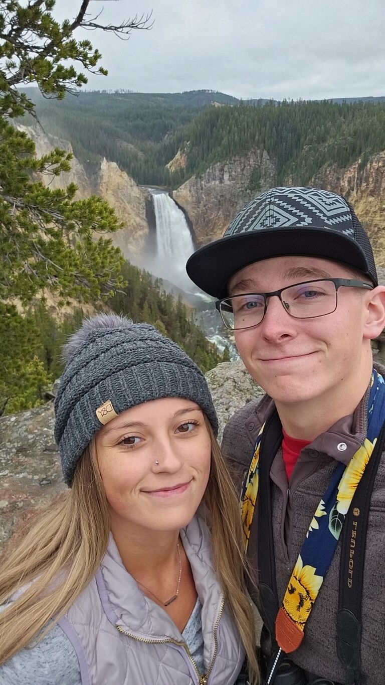We went through all four seasons in just a few minutes during this trip to the park.