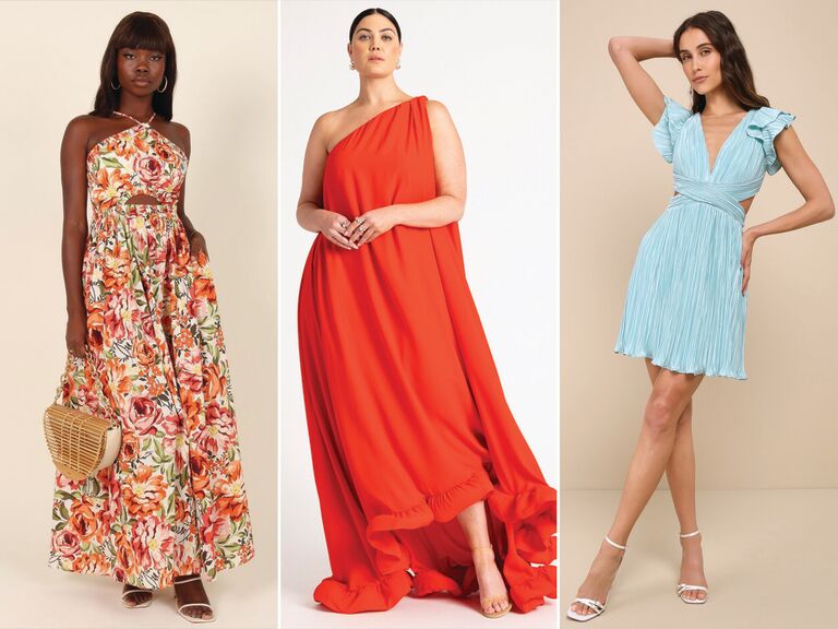 Fun summer dresses for a wedding hotsell