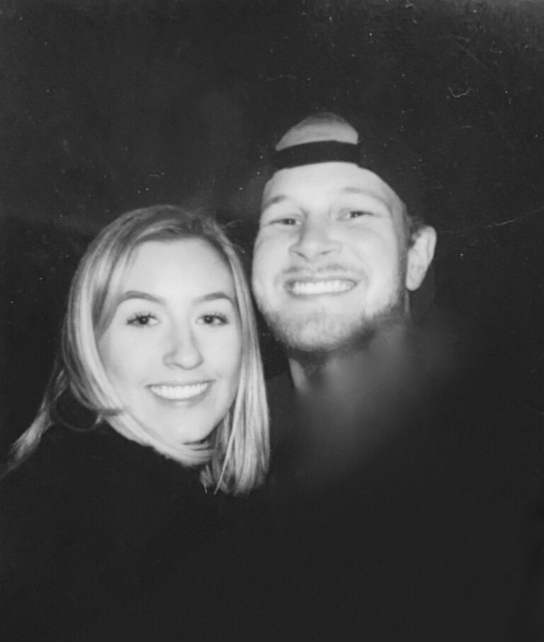 Carly and Brandon met through their mutual friend Jack (one of Brandon's groomsmen) in the fall of 2019. After being friends for about a year, Brandon asked Carly on a date. He had to do this not once, not twice, but THREE times because Carly kept turning him down. But hey, third time's the charm right??