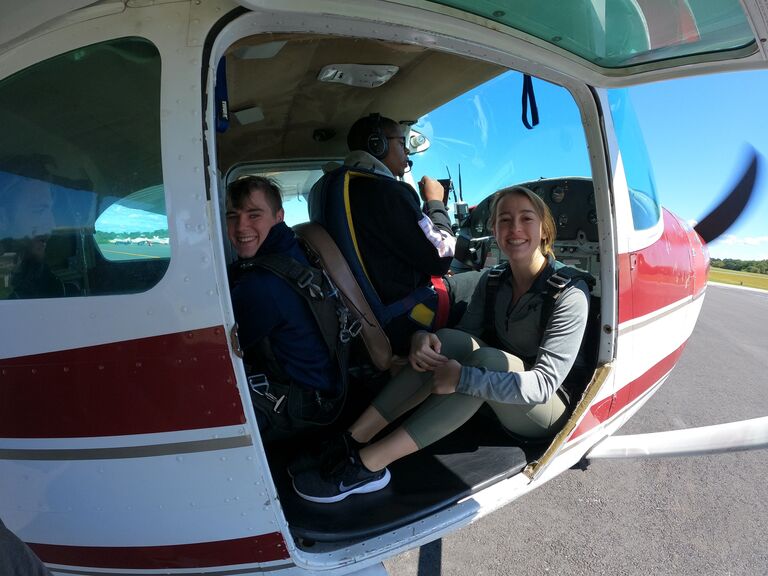 Sky Diving - Bucket-list adventure for Jules 