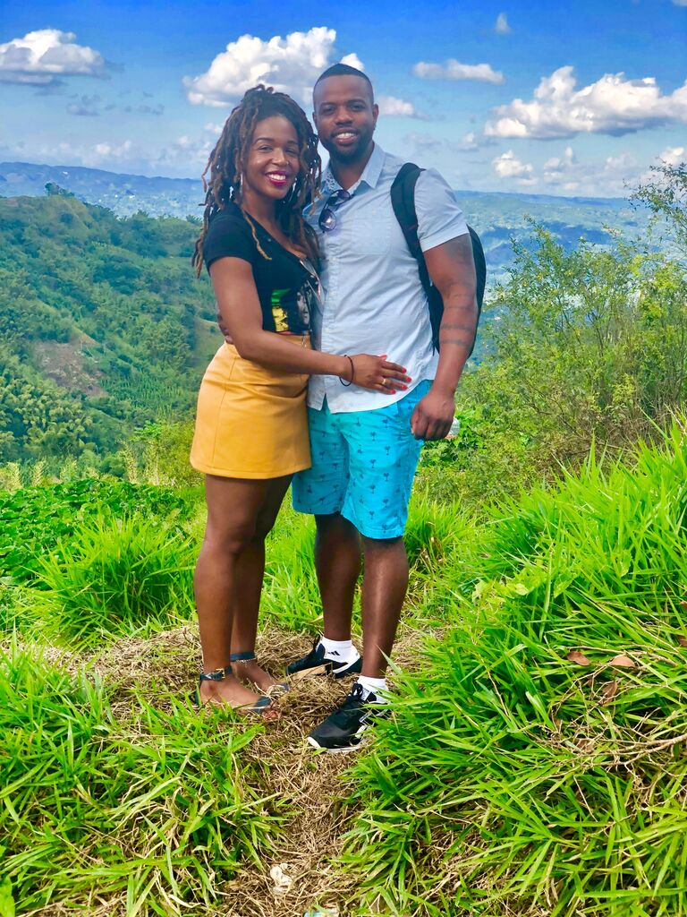 First time visiting Joseph's Hometown in Jamaica!