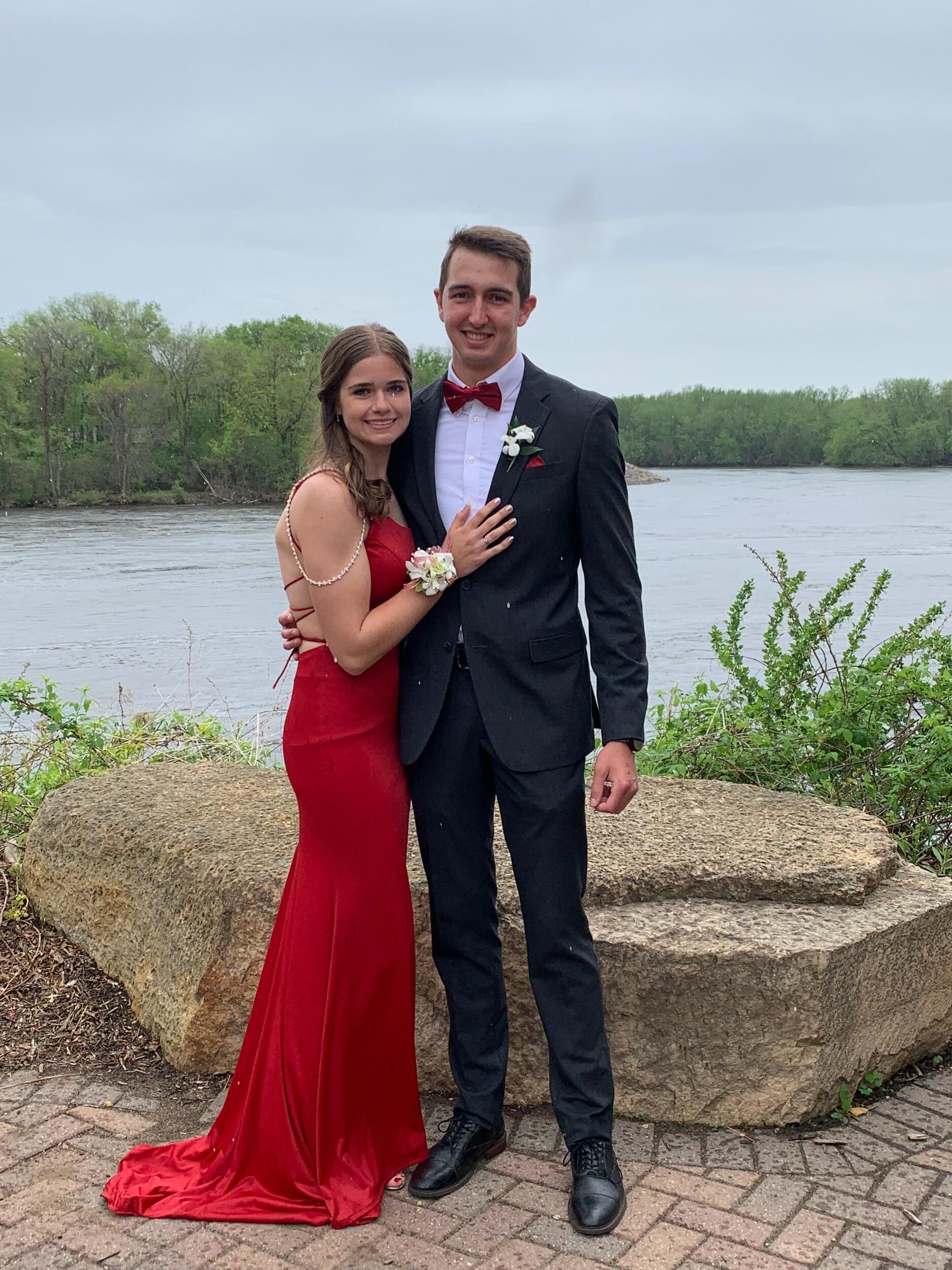 Emma's senior prom!
