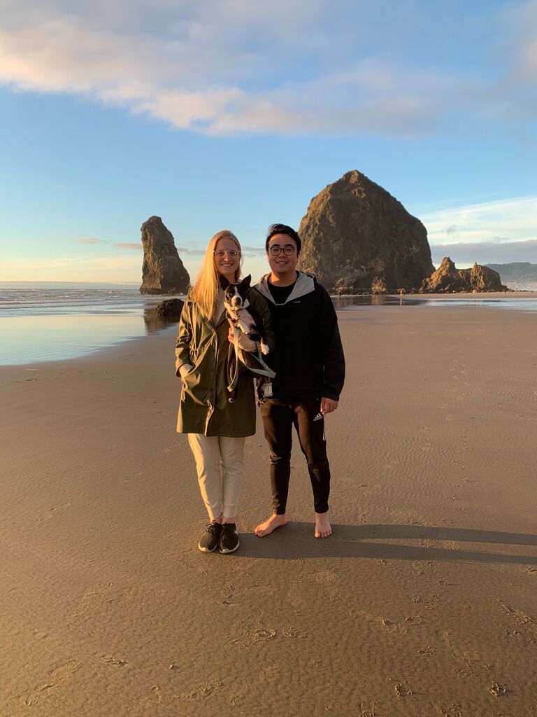 Rockaway Beach in Oregon