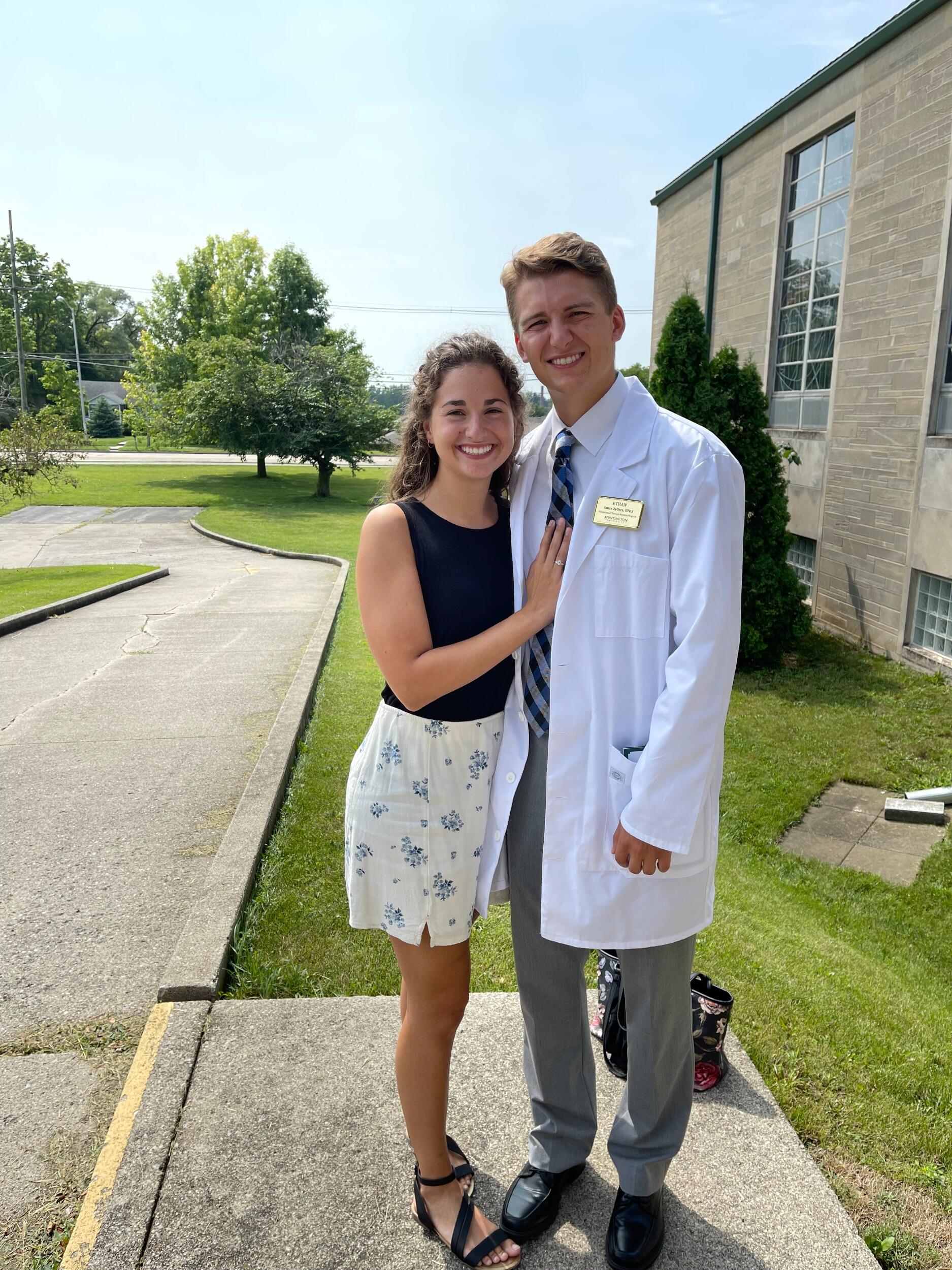 Ethan moved away to start grad school. 