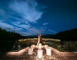 Wedding venue in Napa Valley, California.