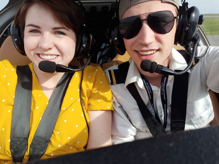 David Graduated with a Diploma in Aviation Technology