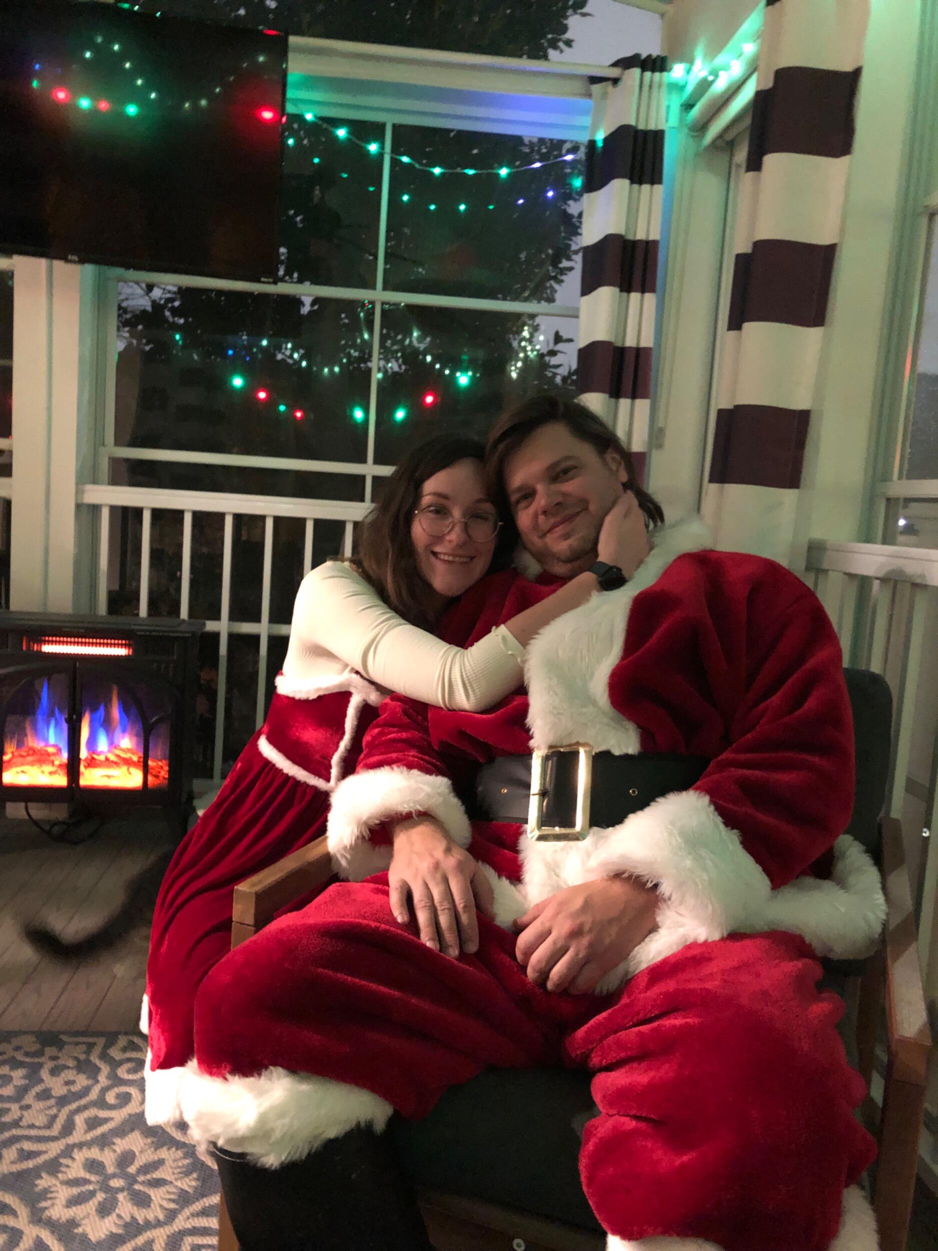 A Christmas Miracle: Jayne and Eric hosted Christmas in their new home with both Winners and Christensens packing 30 Benton Place.