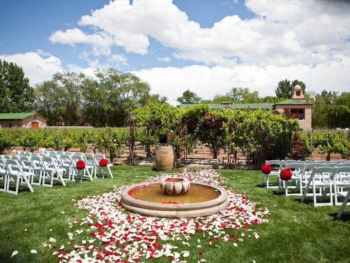 Wedding venue in Albuquerque, New Mexico.
