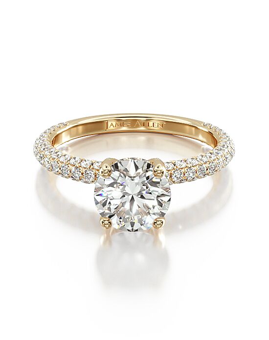 James allen deals gold engagement rings