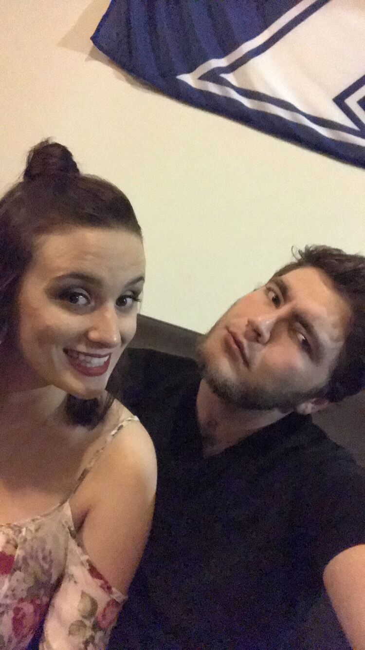 Our first date was on 2/2/2018, but this was our first photo!