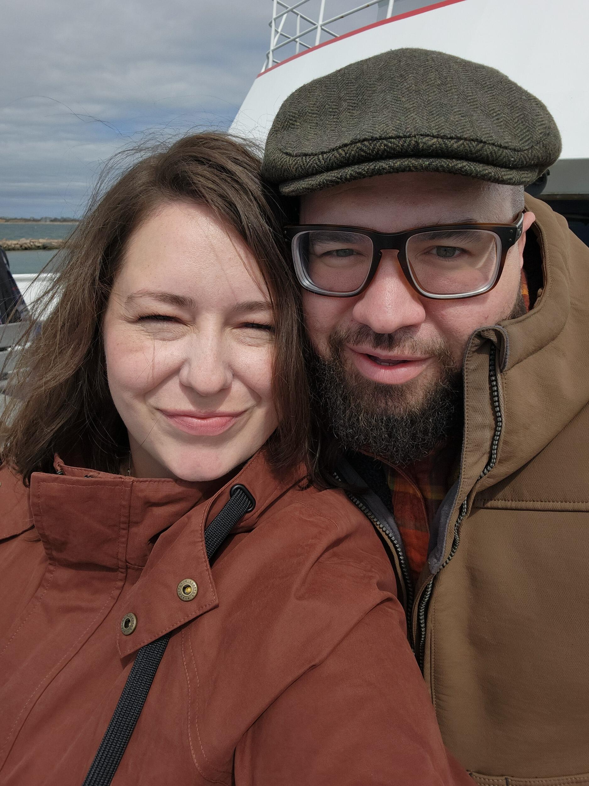 Visiting Block Island in Rhode Island while we plan our future together.