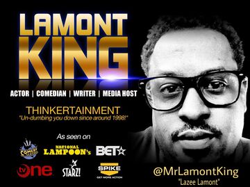 Lamont King #AllFunandGames - Comedian - Washington, DC - Hero Main