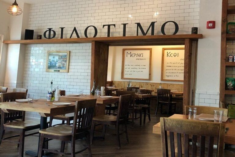 Our first date at ‘Local Greek’ in Princeton — where it all began! 🍅