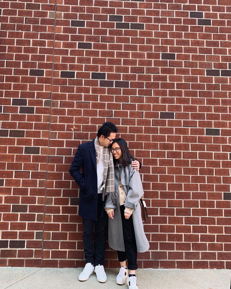 Our #Insta-official picture after we felt 100% all in! 