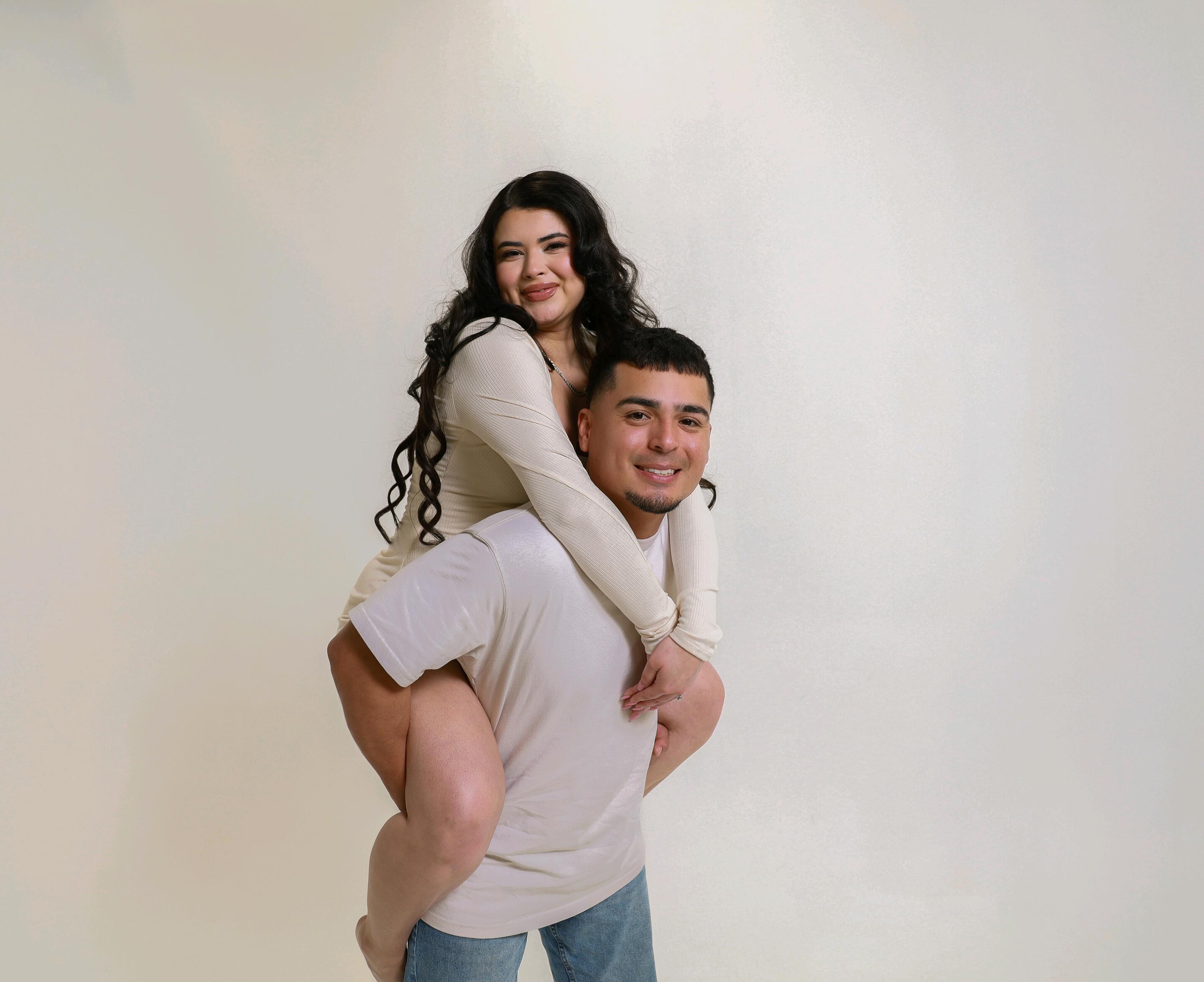 Went to a high school dance together senior year. Still just friends.