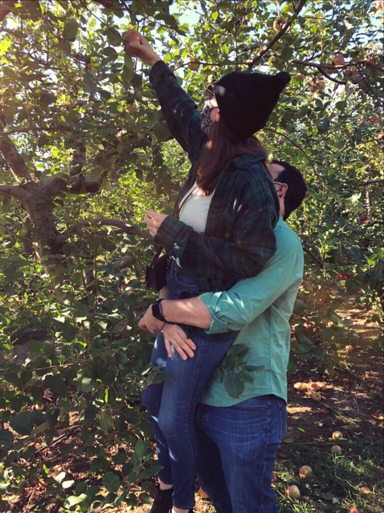 Apple picking in KY