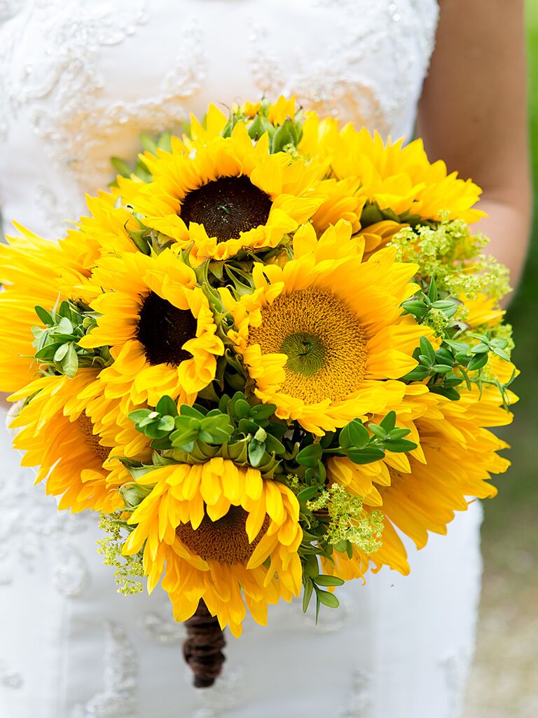 13 Beautiful Sunflower Wedding Ideas TheKnot