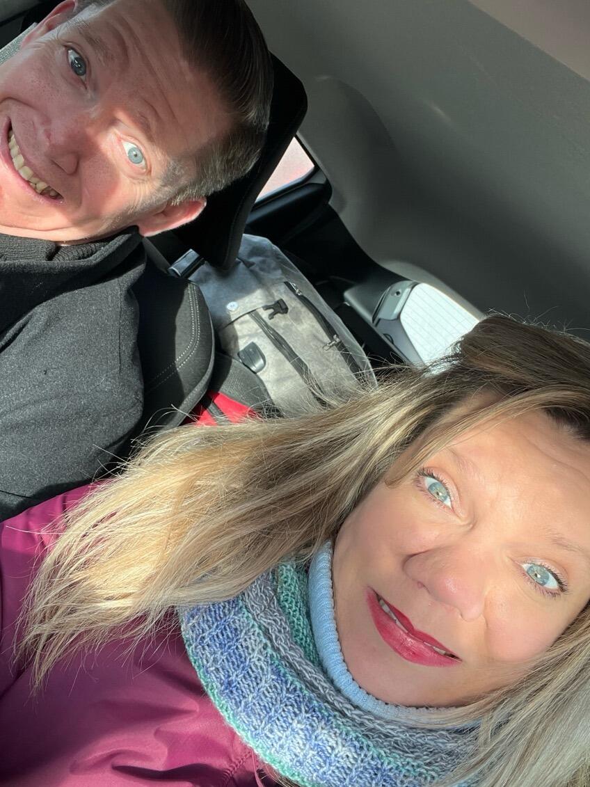 Driving on the other side of the car and road for the first time.