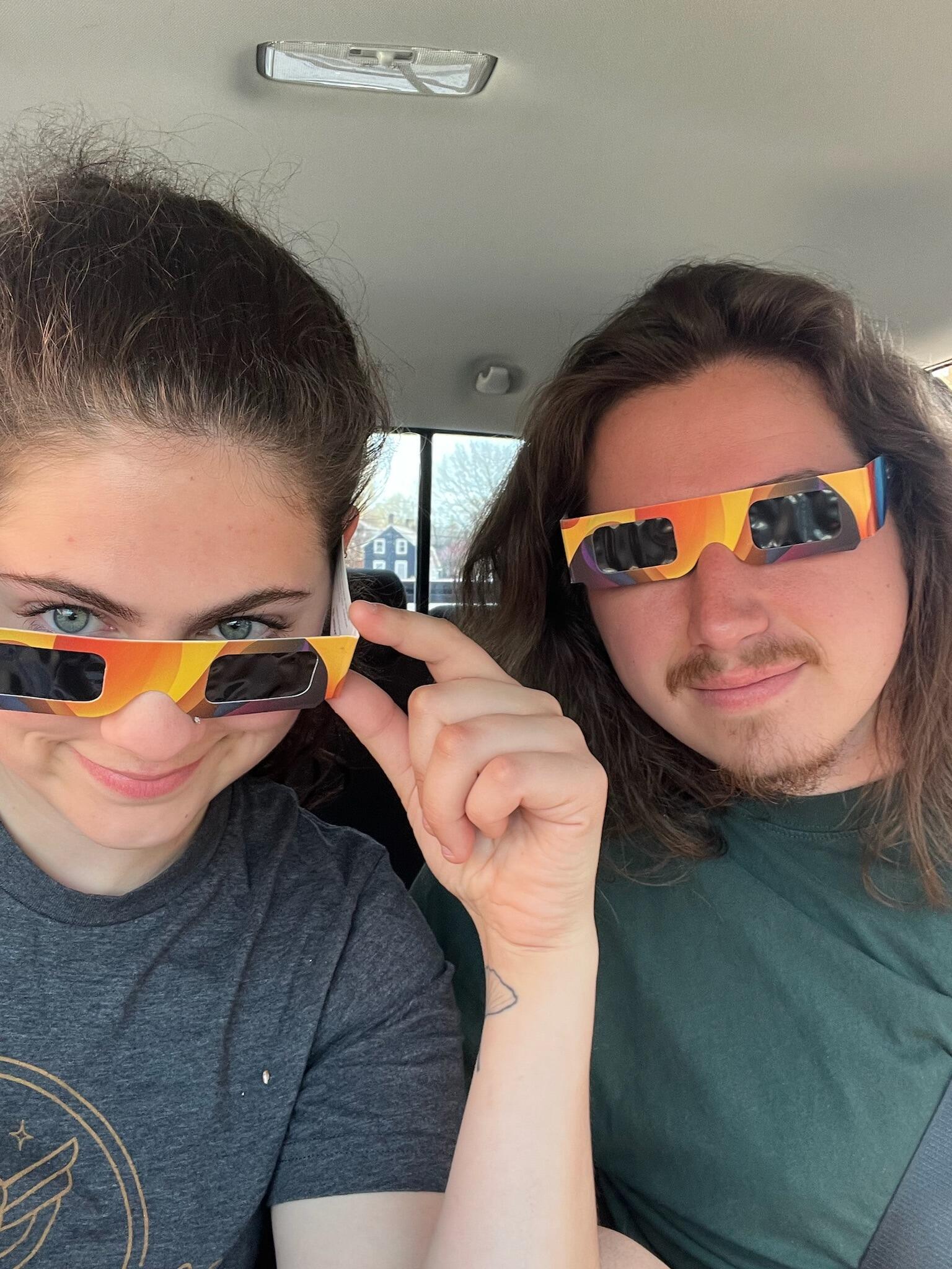 The eclipse was way cooler than we expected.