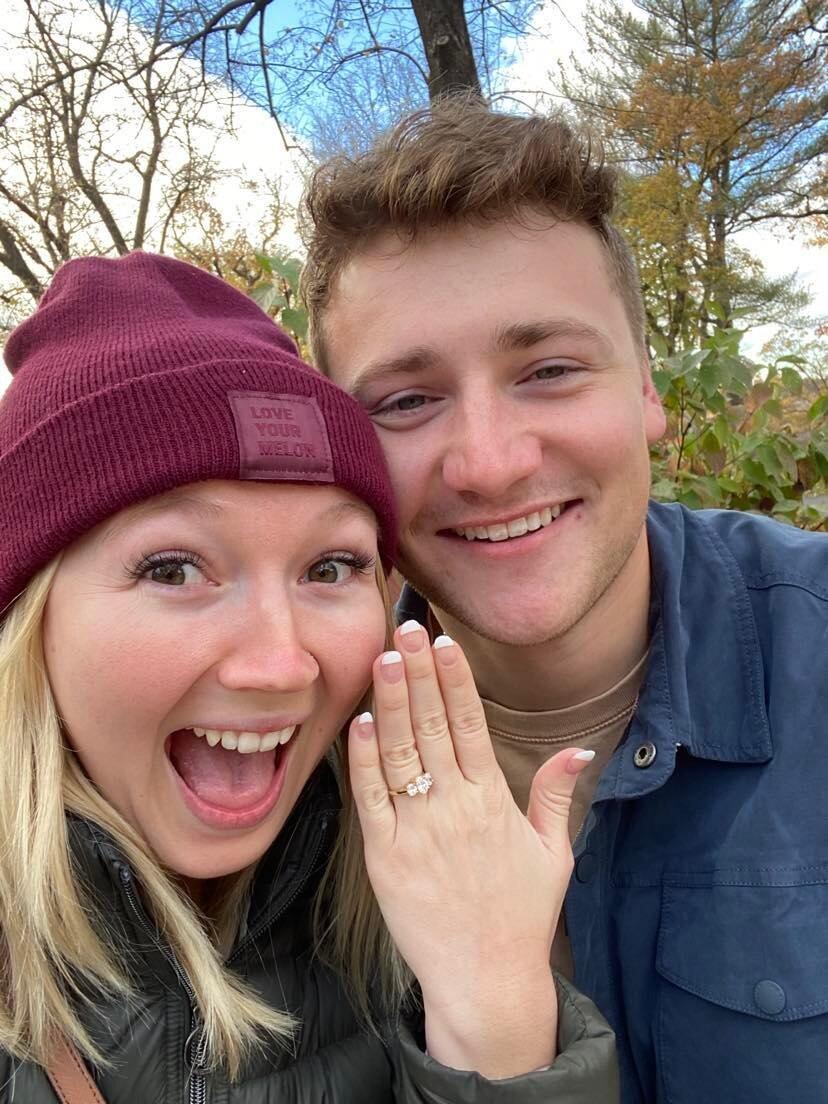 Alec proposes to Ali :-)