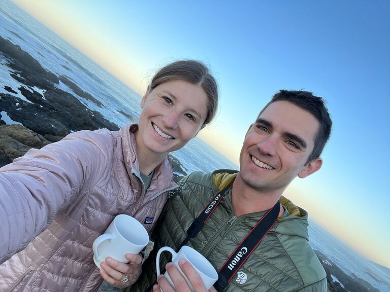 Shelter Cove, CA. The most stunning way to end our fall vacation. Worth a trip if 45 min down a sketchy road sounds appealing. 