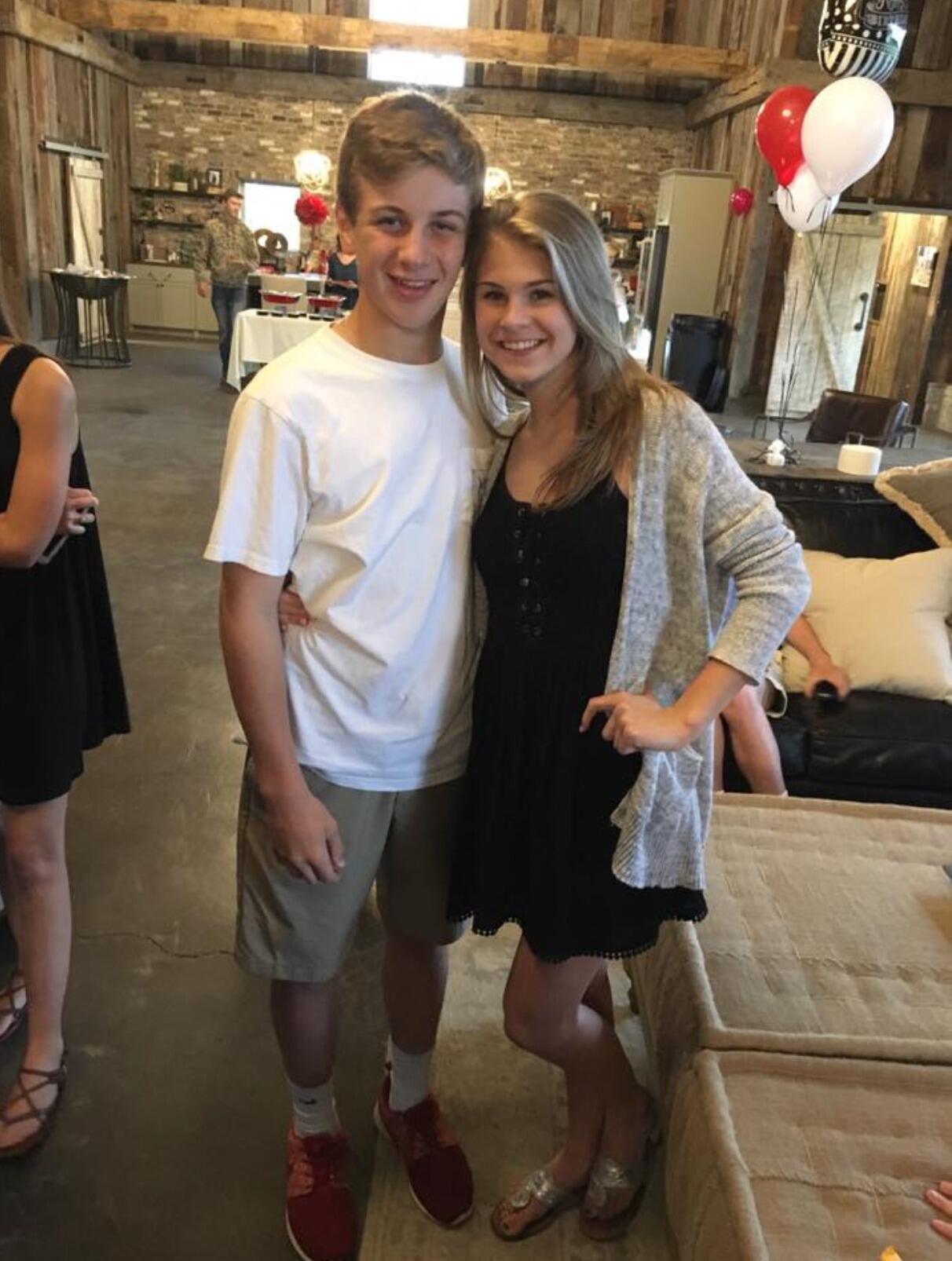 We met our 8th grade year in history class. Cameron remembers the memory as I complimented his shoes and from then on, we were best friends. 