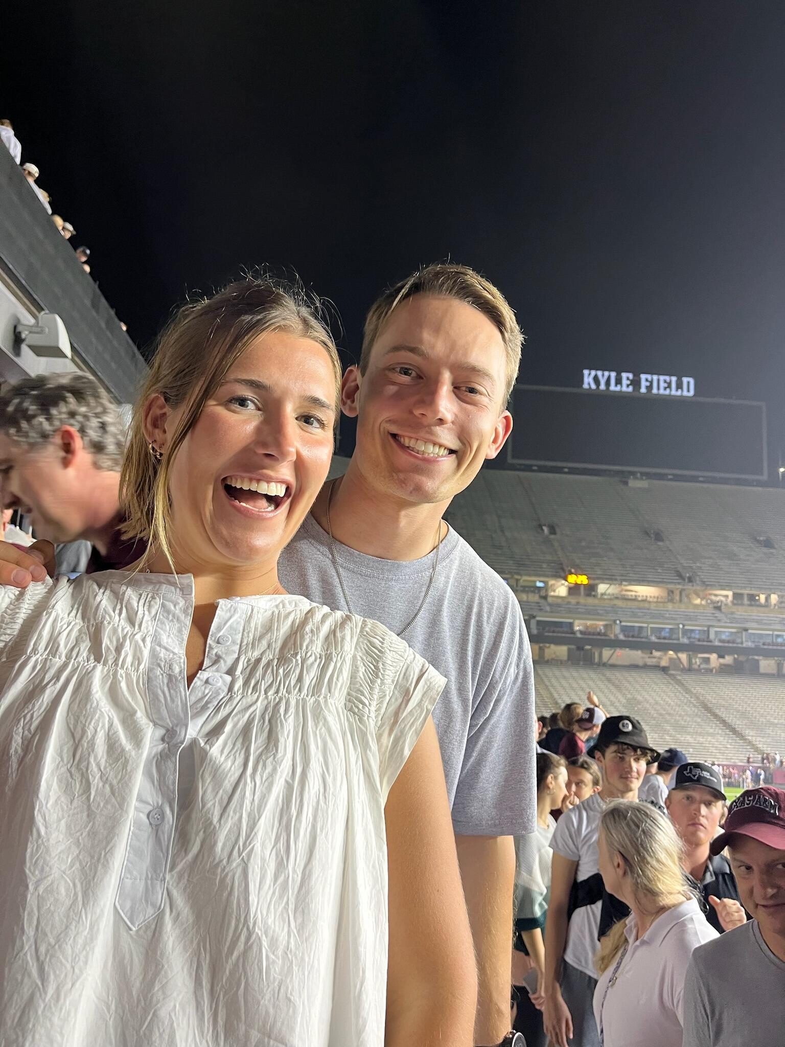 First Midnight Yell.