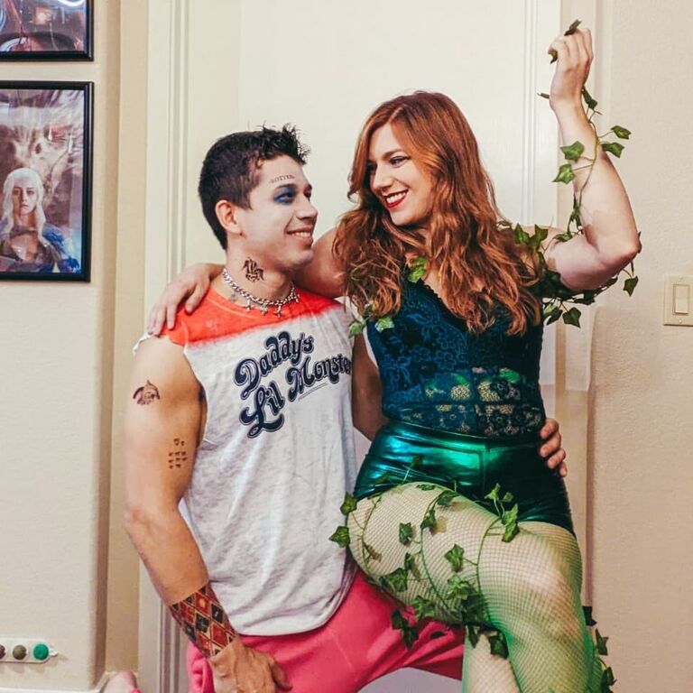 We hosted many annual Halloween parties, and always had iconic couple costumes.